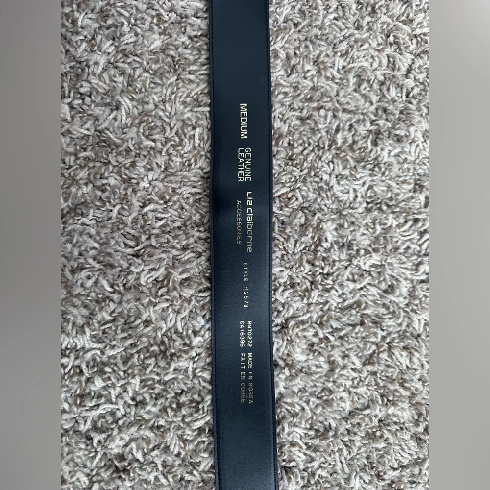 Vintage Liz Claiborne Black Belt